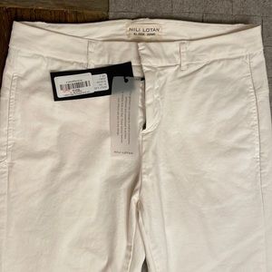 Nili Logan - Tel Aviv Pants (White / Eggshell) - Size 4; New with Tags